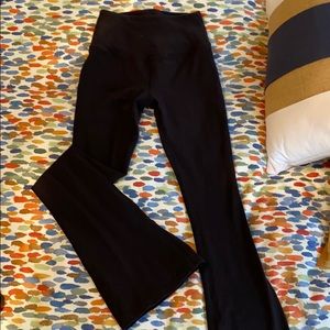 Splits59 Raquel Flare yoga pants, black, size XS